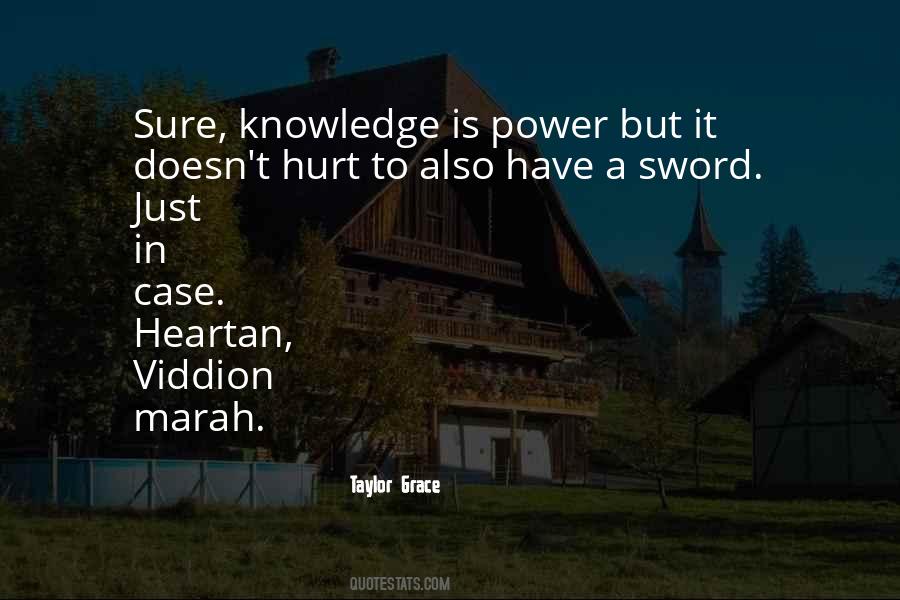 Knowledge Is A Power Quotes #201140