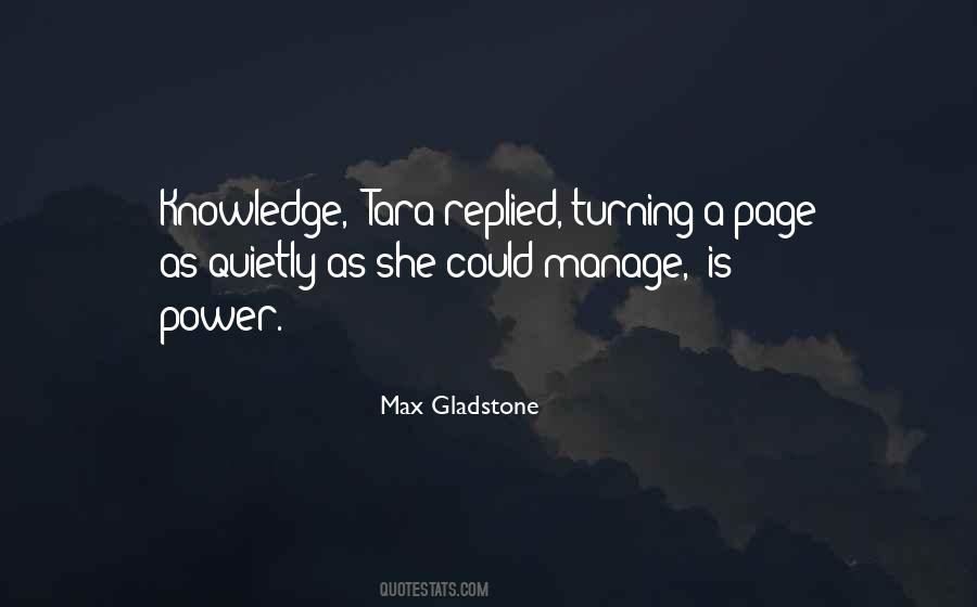 Knowledge Is A Power Quotes #229034