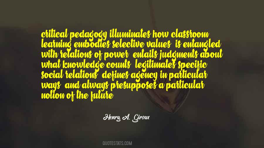 Knowledge Is A Power Quotes #498417