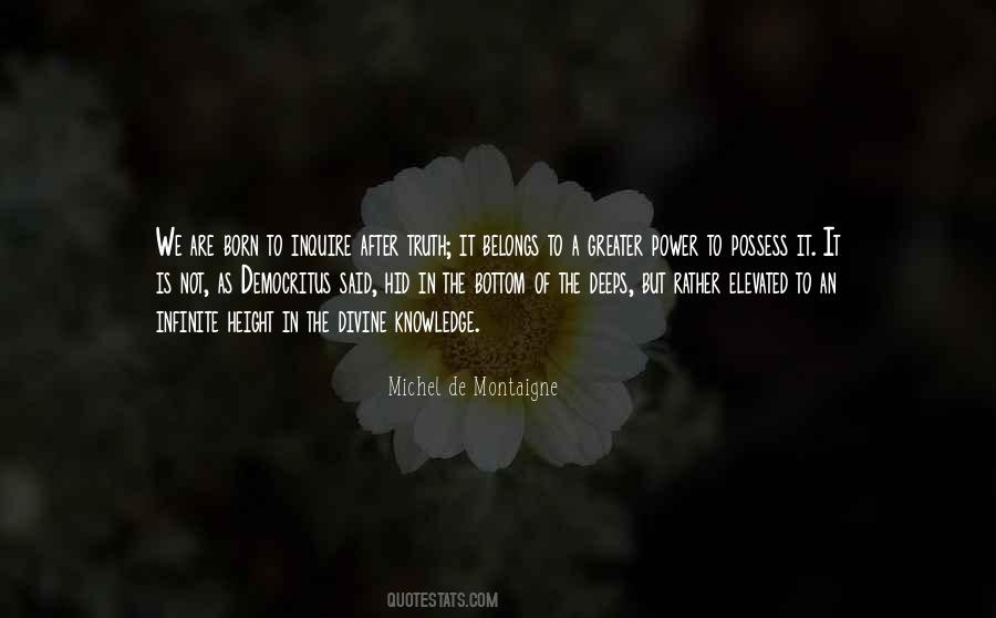 Knowledge Is A Power Quotes #917092