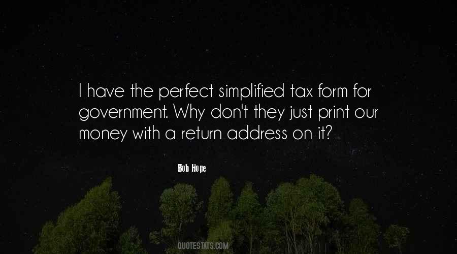 Government Tax Quotes #691168