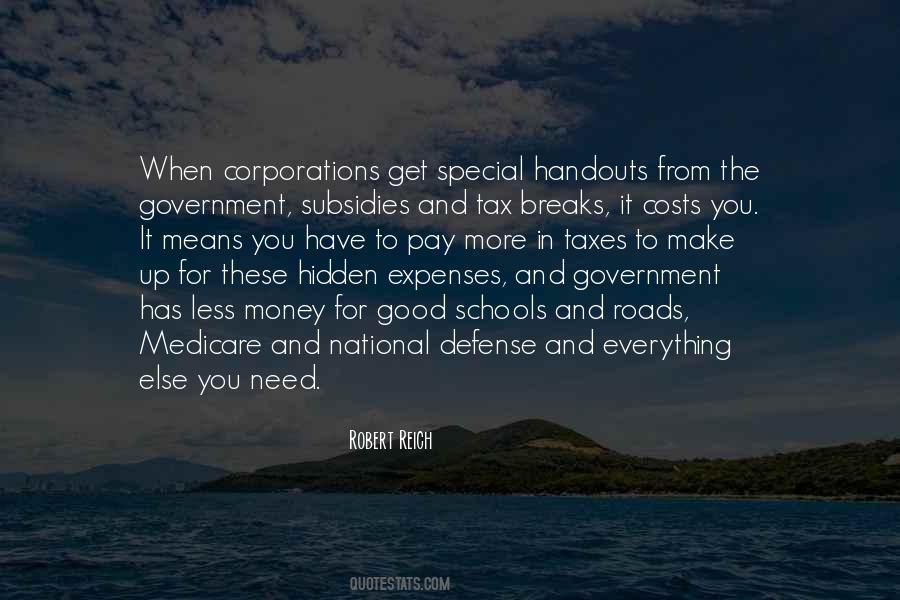 Government Tax Quotes #760552