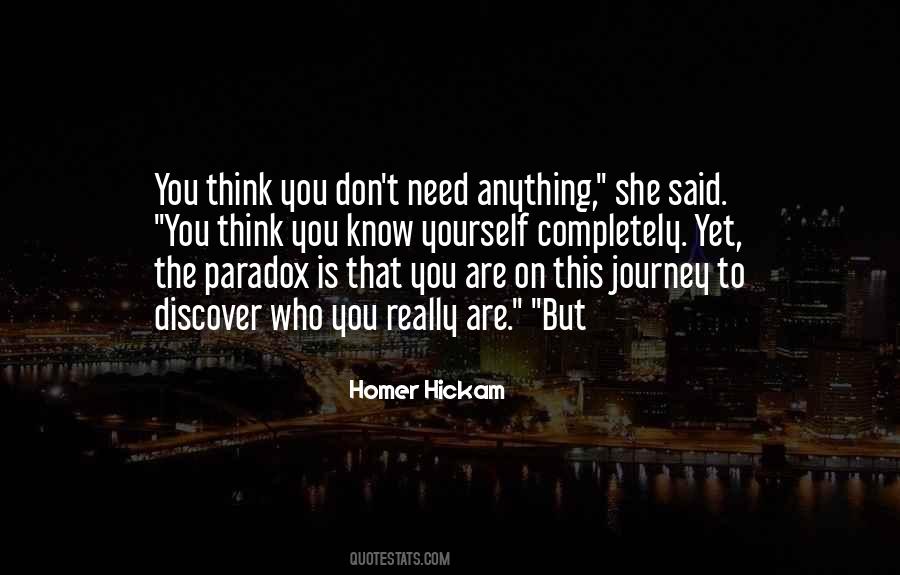 Quotes About Homer Hickam #721788