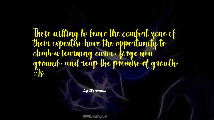 You Must Leave Your Comfort Zone Quotes #1475828