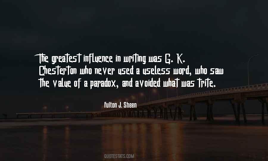 Quotes About In Writing #983225