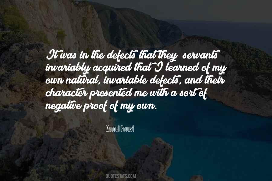 Negative Character Quotes #1208192