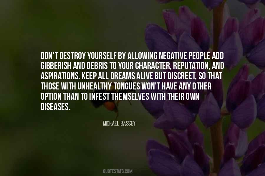 Negative Character Quotes #1457330