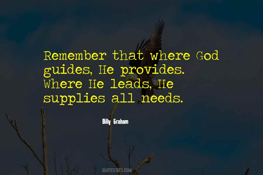Where God Leads Quotes #1877677