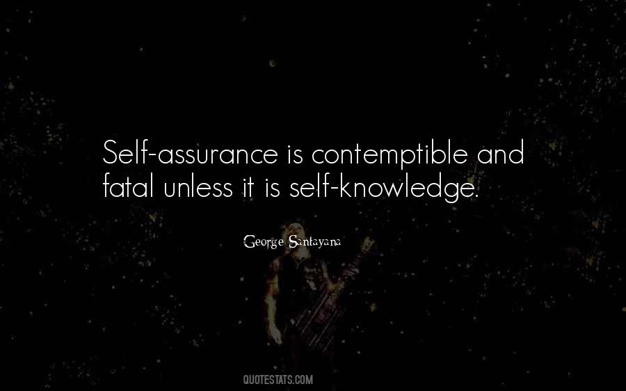 Knowledge Confidence Quotes #1661509