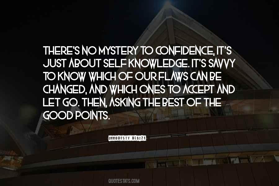 Knowledge Confidence Quotes #30885