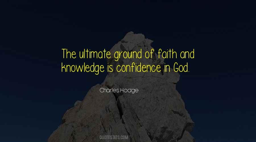 Knowledge Confidence Quotes #989912