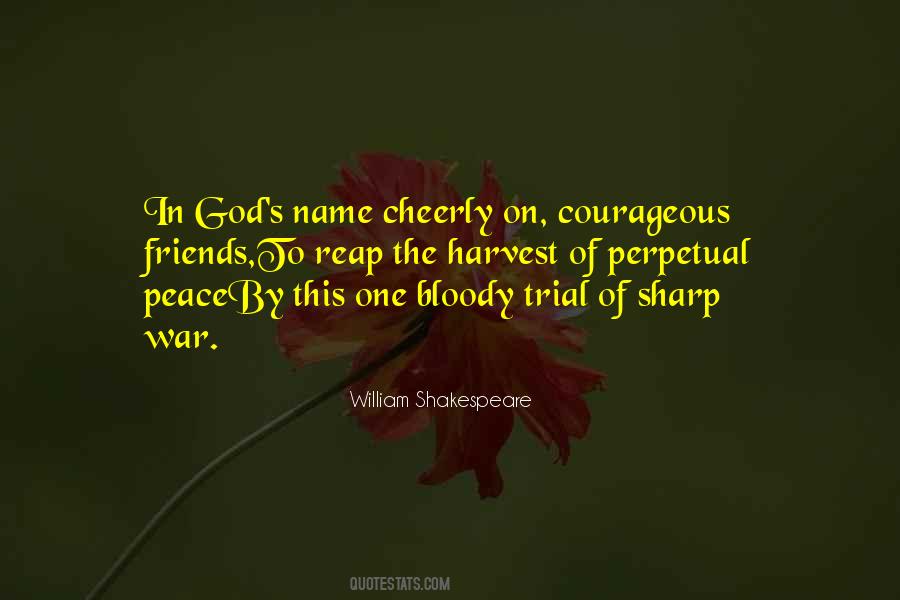 Bloody War Quotes #1526733
