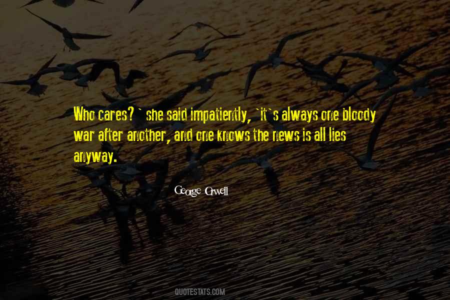 Bloody War Quotes #352947