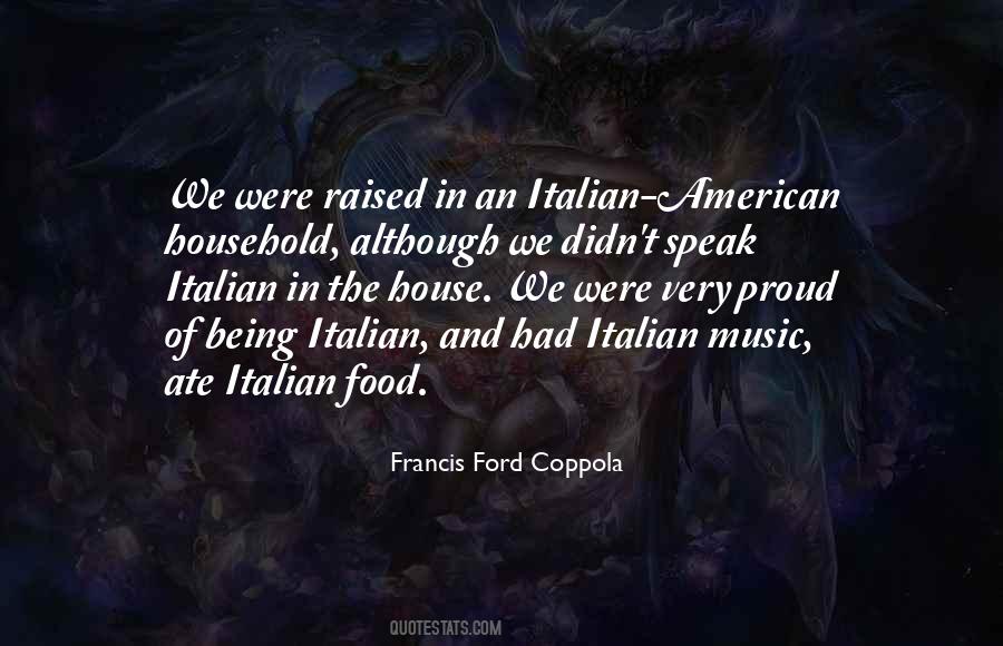 Proud To Be Italian Quotes #1279075