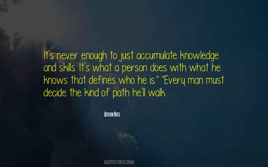 What Defines You As A Person Quotes #390652