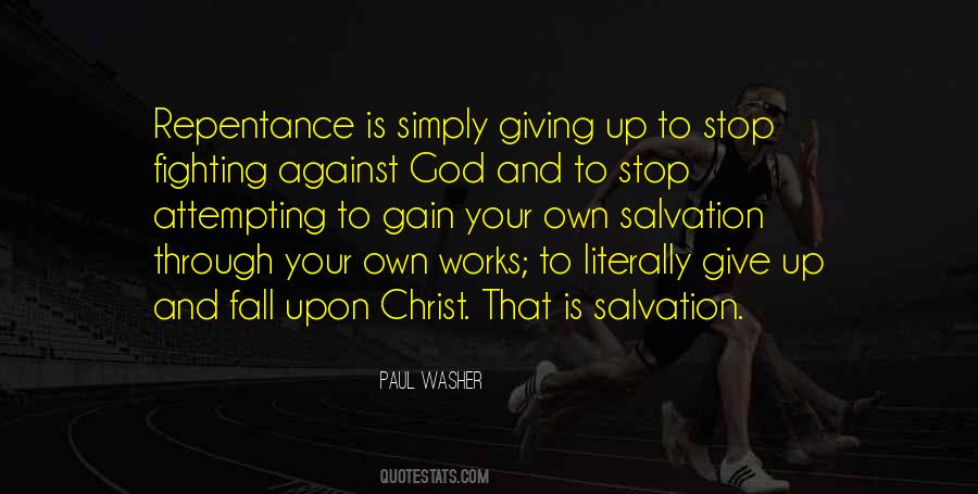 Repentance Salvation Quotes #1225318