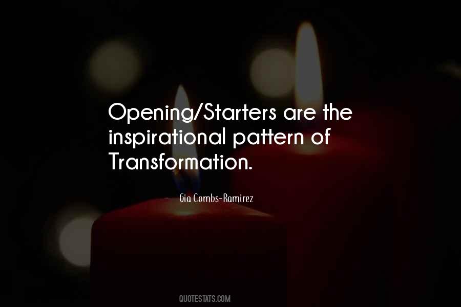 Opening Inspirational Quotes #1399554