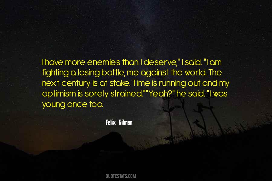 Quotes About Fighting Enemies #1258073