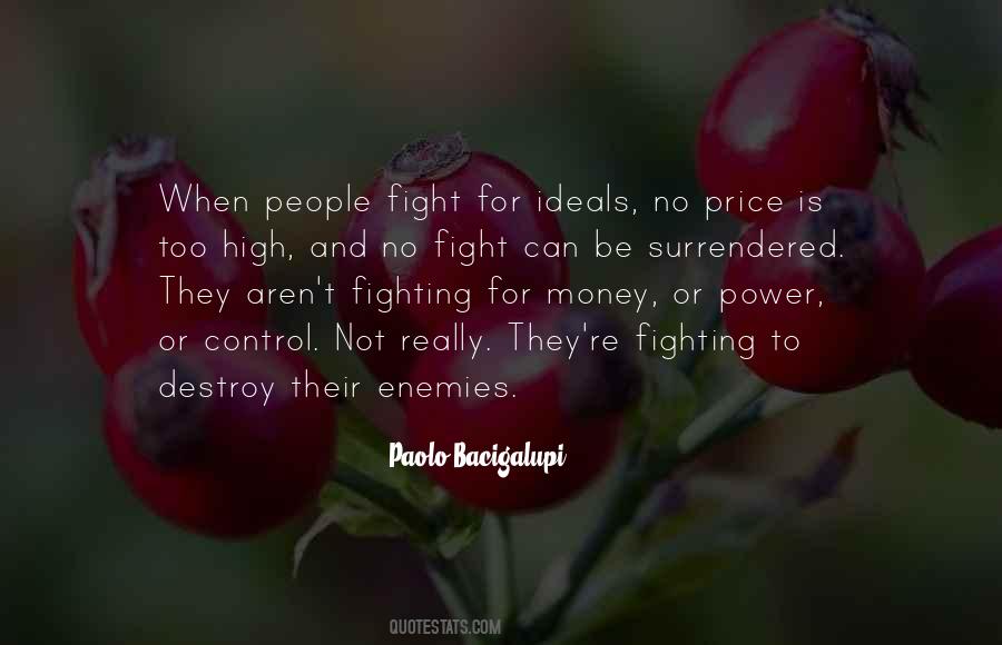 Quotes About Fighting Enemies #6154