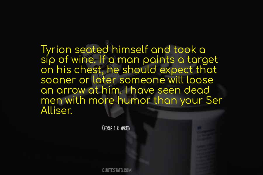 On His Chest Quotes #1038106