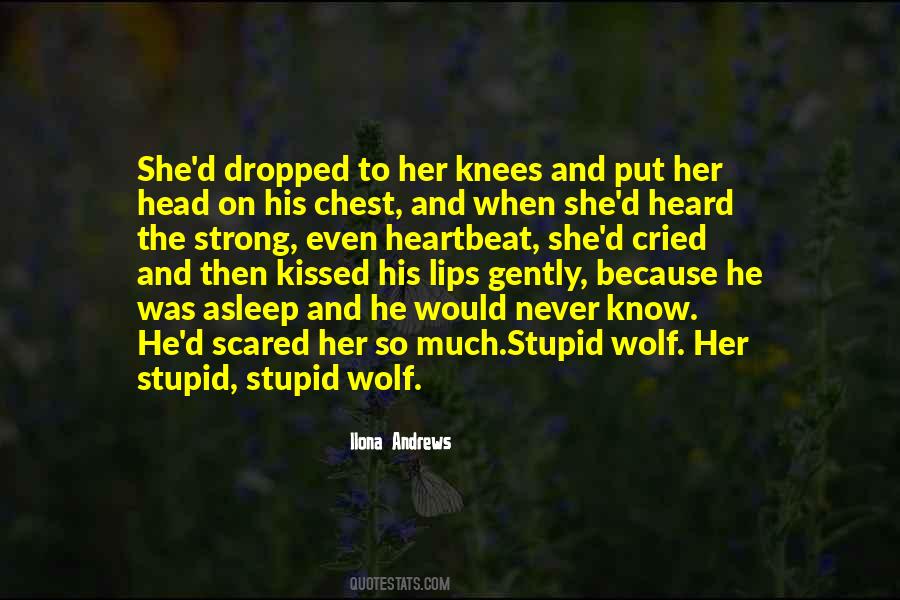On His Chest Quotes #1679390