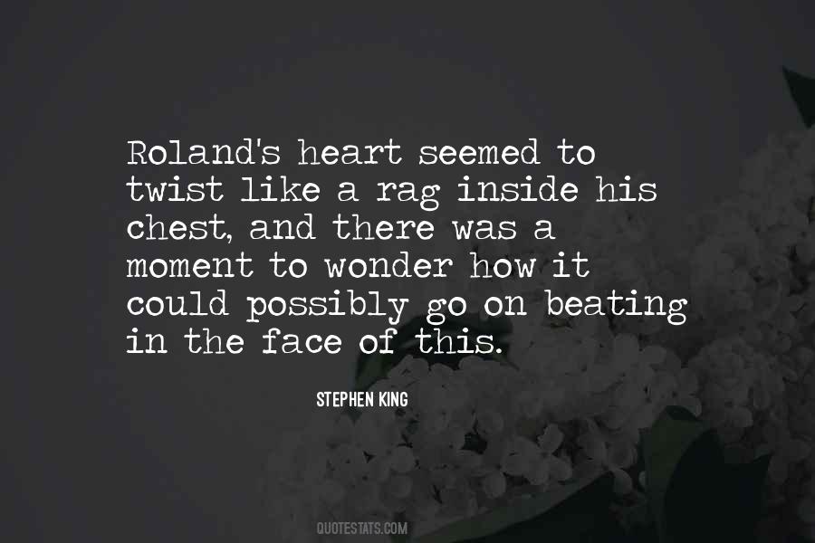 On His Chest Quotes #626853