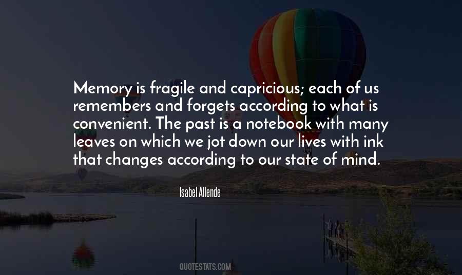 What Is Memory Quotes #1423736