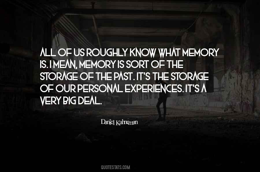 What Is Memory Quotes #1473272