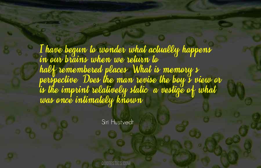 What Is Memory Quotes #1807053