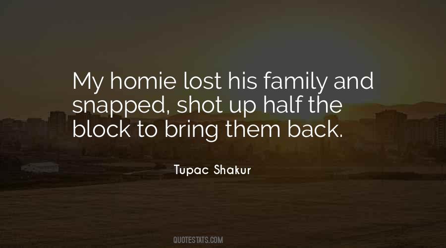 Family Lost Quotes #1001694