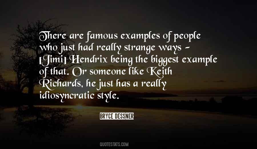 Famous Examples Quotes #1385046