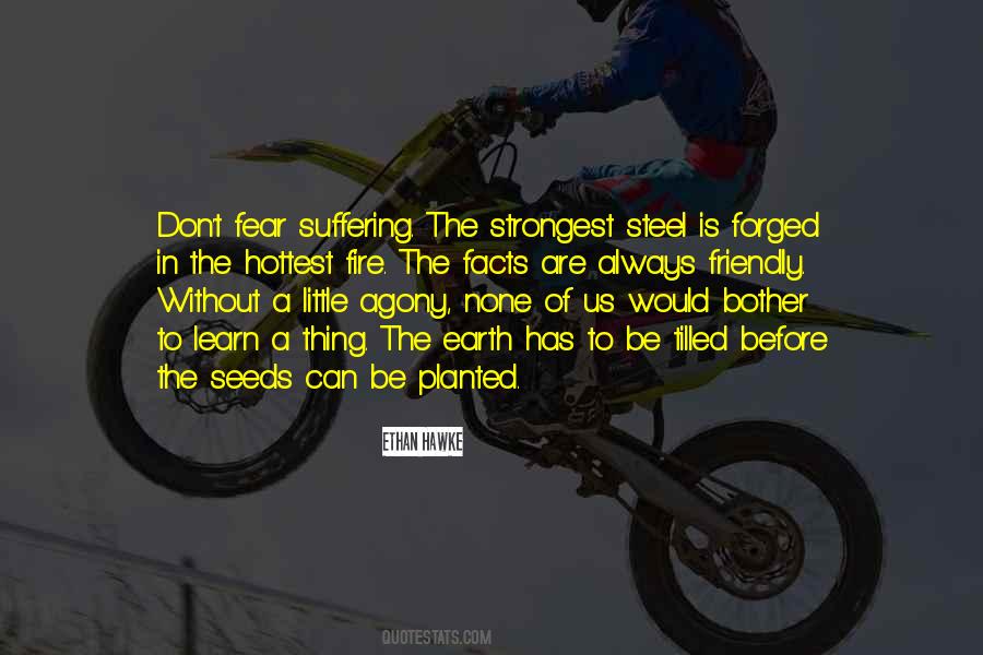 Fear Of Suffering Quotes #1274410