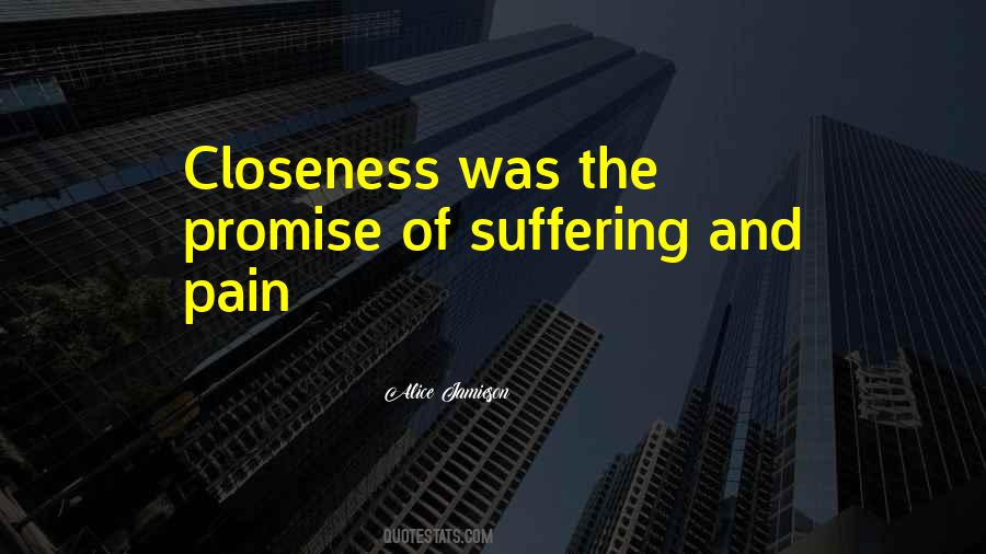 Fear Of Suffering Quotes #1765796