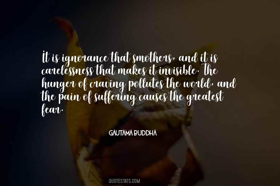 Fear Of Suffering Quotes #707813
