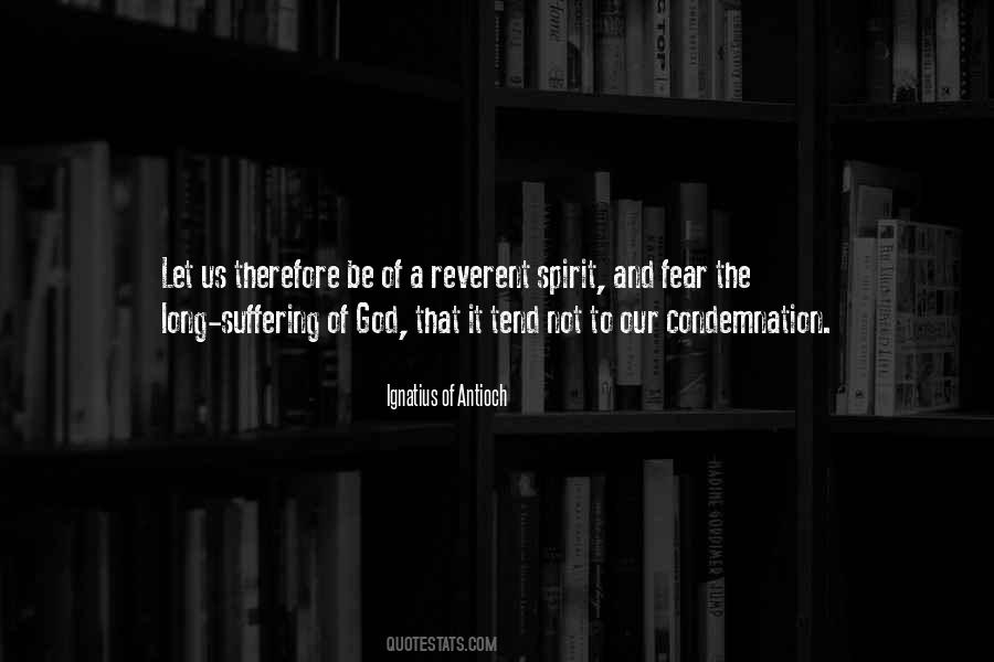 Fear Of Suffering Quotes #764207
