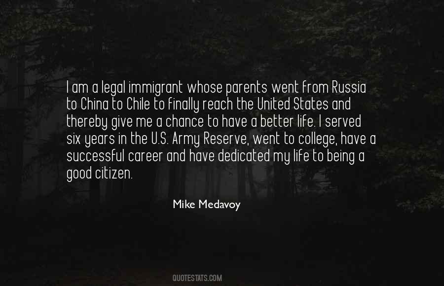 Being An Immigrant Quotes #1089436