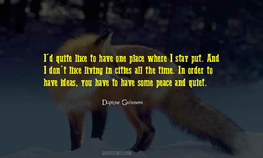 Stay In Peace Quotes #213449