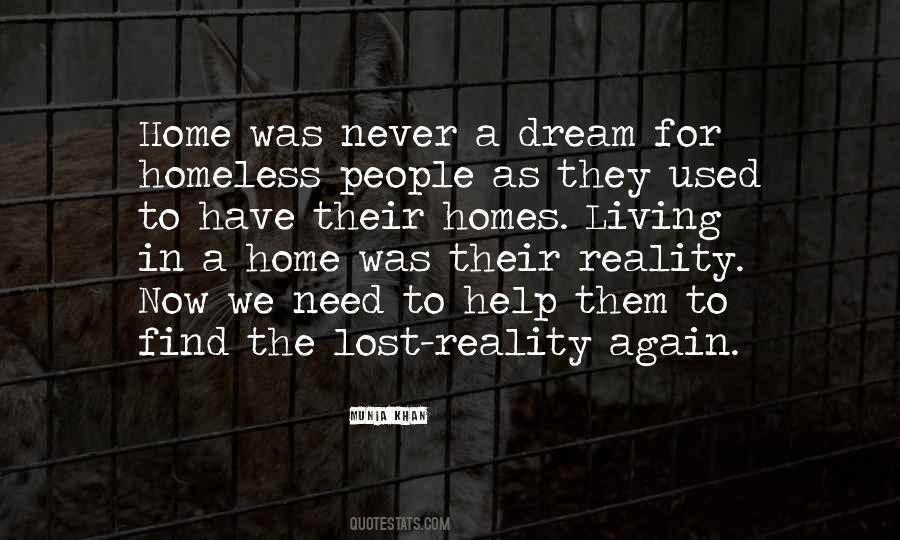 Quotes About Homeless People #1167608