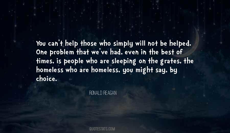 Quotes About Homeless People #236156