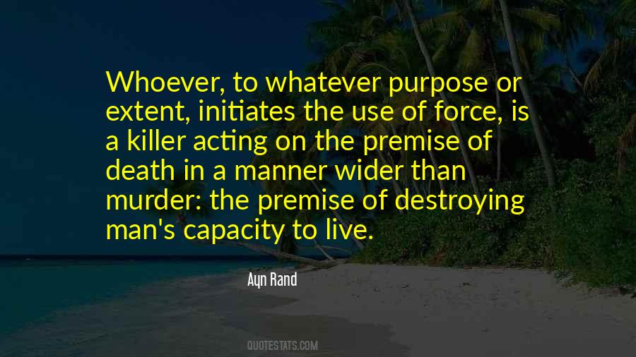 Quotes About The Use Of Force #115355