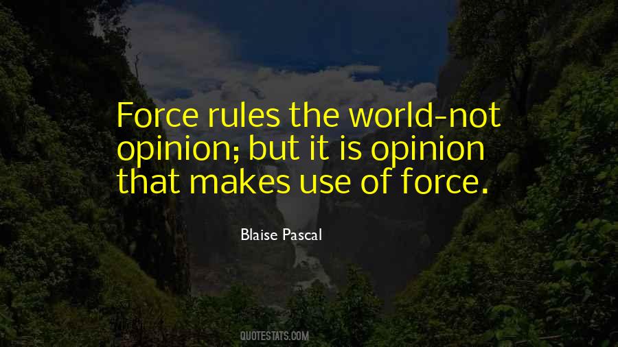 Quotes About The Use Of Force #617777