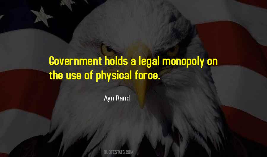 Quotes About The Use Of Force #725561