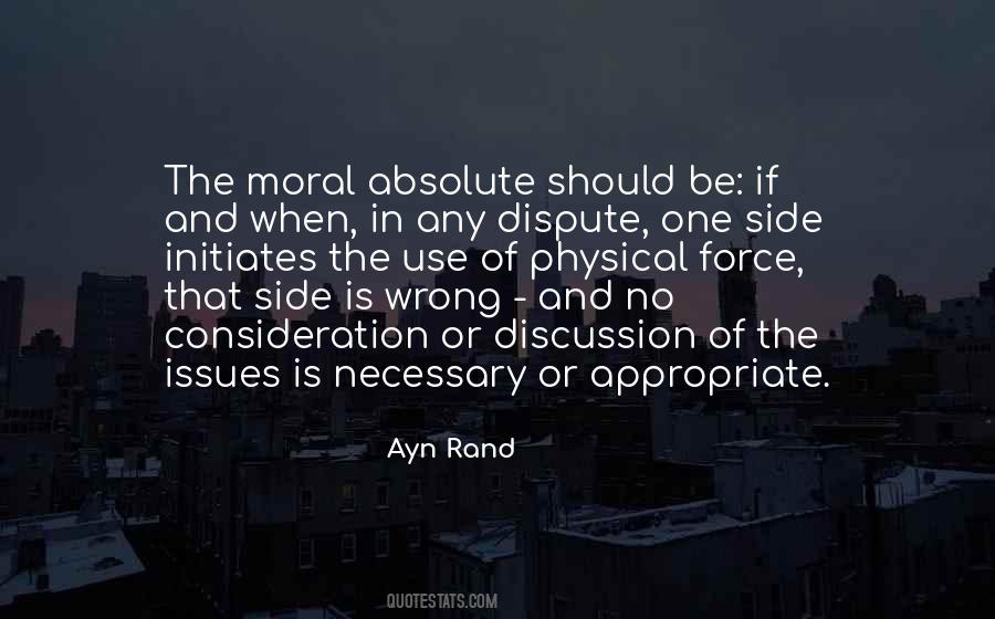Quotes About The Use Of Force #93662