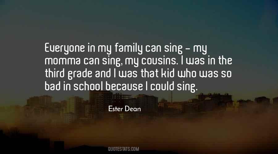 Family Cousin Quotes #1459719