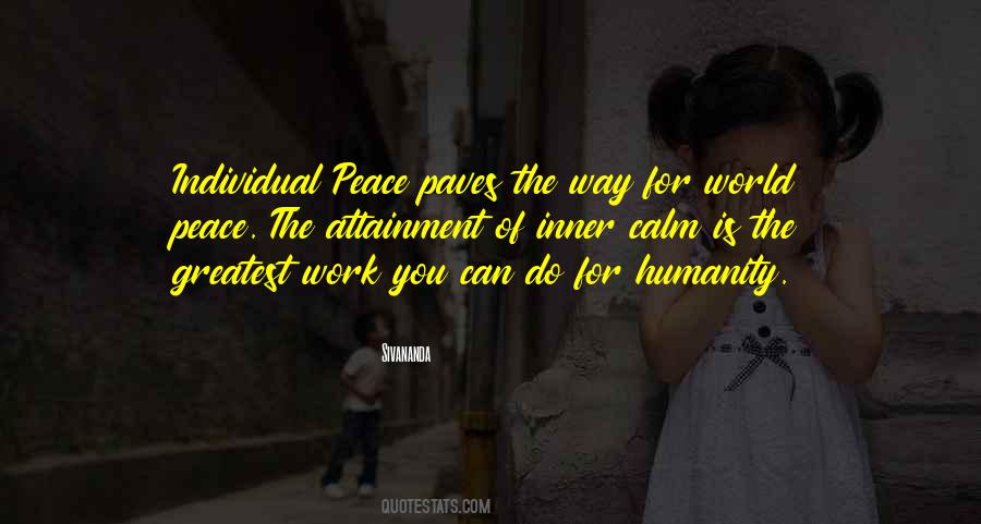 Calm Peace Quotes #1135592