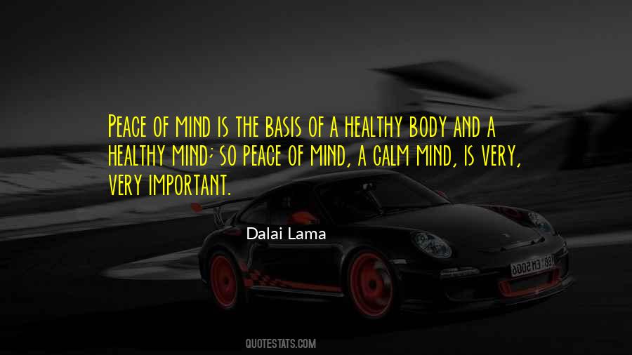Calm Peace Quotes #1165068