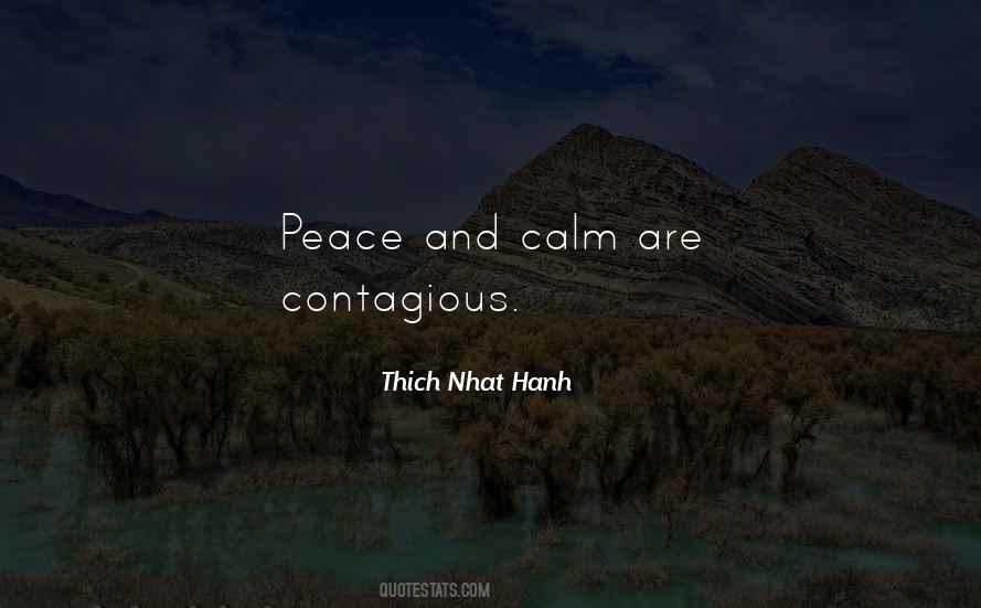 Calm Peace Quotes #1185011