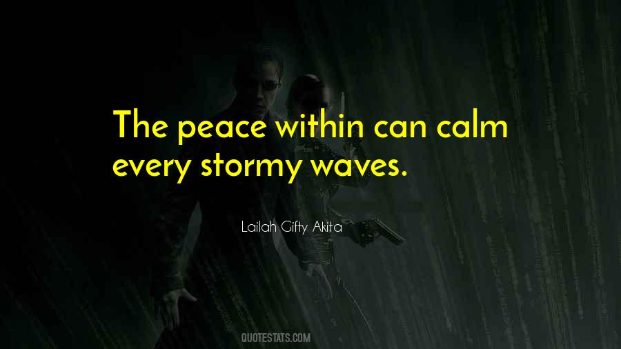 Calm Peace Quotes #1297946