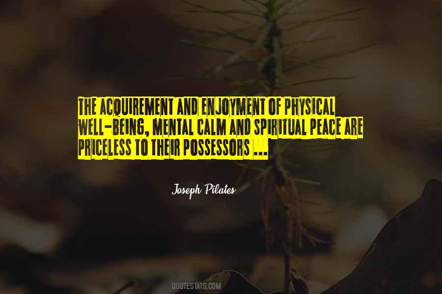 Calm Peace Quotes #1559264