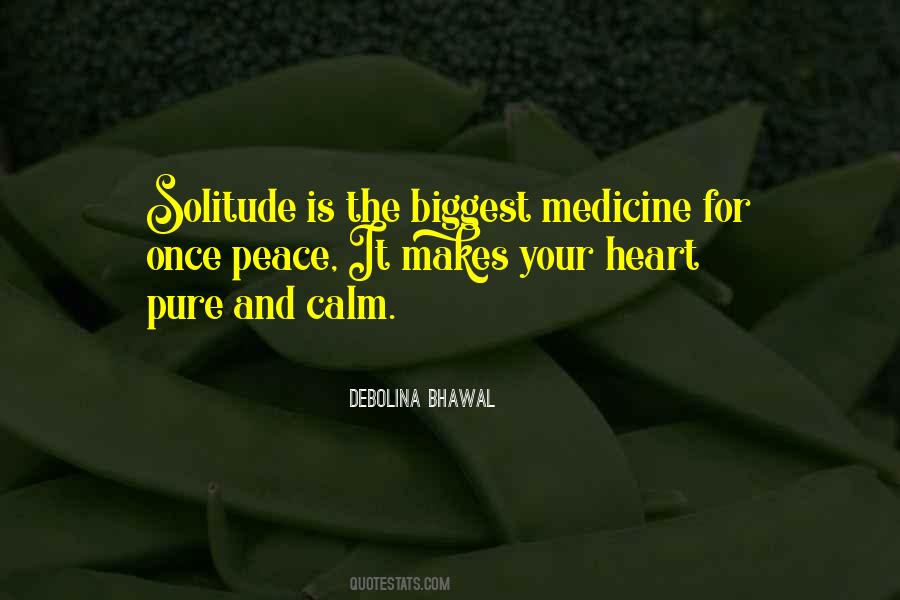 Calm Peace Quotes #1807344